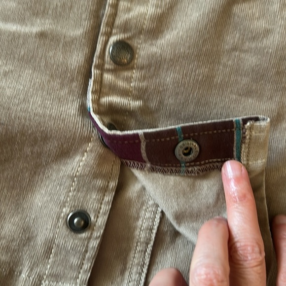 KUHL STREAMLINE Y2K tan taupe womens mini SKIRT 2 Gorpcore outdoor fall​ - Picture 3 of 11